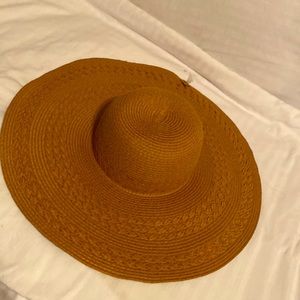 Wide Brim Straw Hat by Earthbound